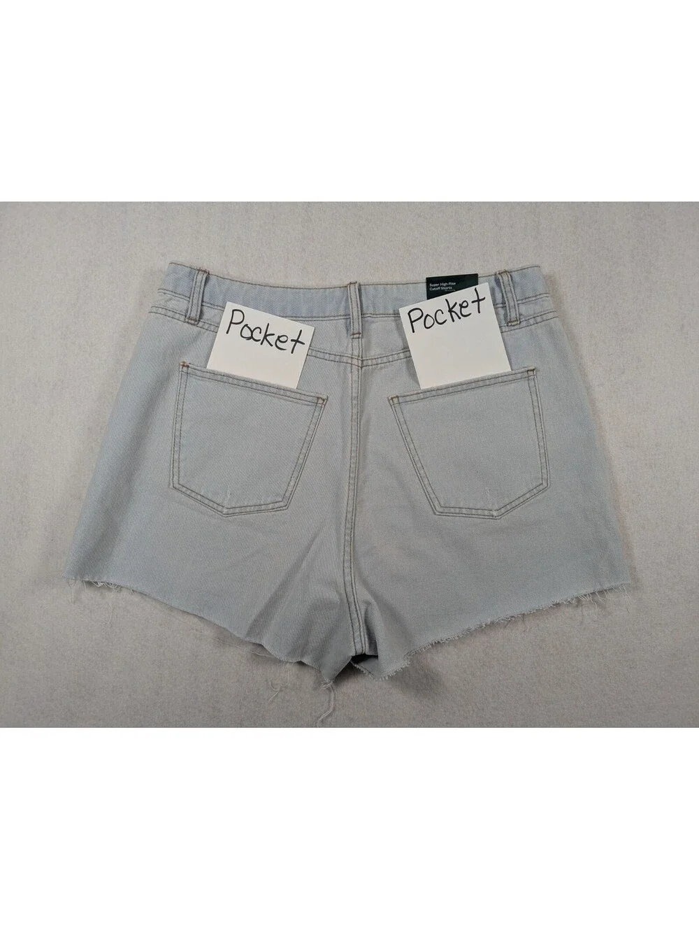 Wild Fable - Women's - Cutoff Denim Shorts - Super High-Rise - Size: 12